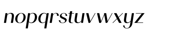 Sedra Medium Italic Font LOWERCASE