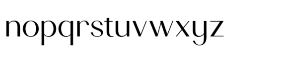 Sedra Regular Font LOWERCASE