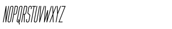 Seductive Height Italic Font UPPERCASE