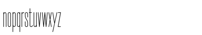 Seductive Height Light Regular Font LOWERCASE