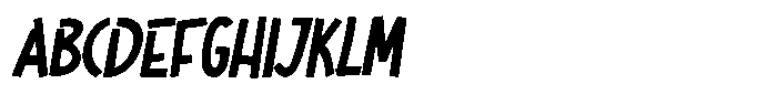 Sefalio Italic Font UPPERCASE