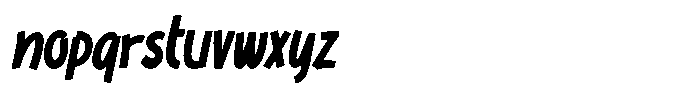 Sefalio Italic Font LOWERCASE