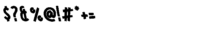 Sefalio Oblique Font OTHER CHARS