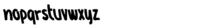 Sefalio Oblique Font LOWERCASE