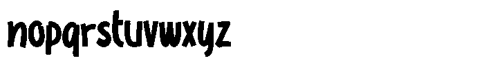 Sefalio Regular Font LOWERCASE