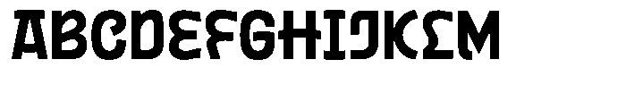Segaido Regular Font UPPERCASE