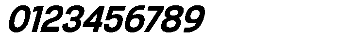 Segaido Slanted Font OTHER CHARS