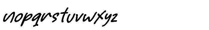 Segala Rindu Italic Italic Font LOWERCASE