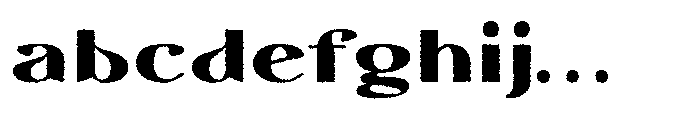 Segalys Distort FONT