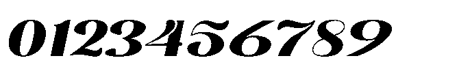 Segalys Oblique Font OTHER CHARS