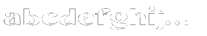 Segalys Outline FONT