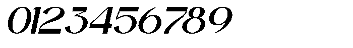 Seganty Italic Font OTHER CHARS