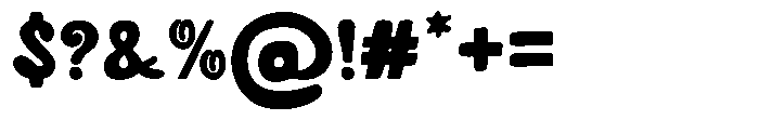 Segaro Regular Font OTHER CHARS