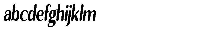 Seghan Elegant Round Black Extra Condensed Slant FONT
