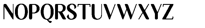 Seghan Elegant Round Black Semi Condensed Font UPPERCASE