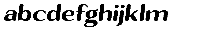 Seghan Elegant Round Black Semi Expanded Slant FONT