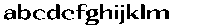 Seghan Elegant Round Bold Expanded FONT
