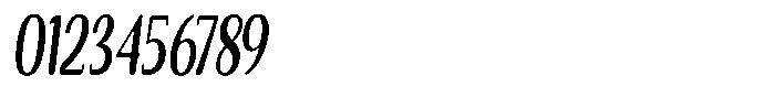 Seghan Elegant Round Bold Extra Condensed Slant Font OTHER CHARS