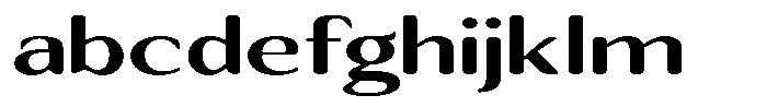Seghan Elegant Round Bold Extra Expanded FONT