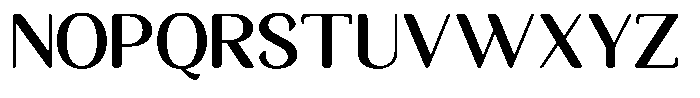 Seghan Elegant Round Bold Font UPPERCASE