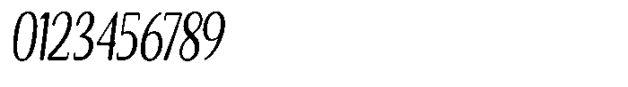 Seghan Elegant Round Condensed Slant Font OTHER CHARS