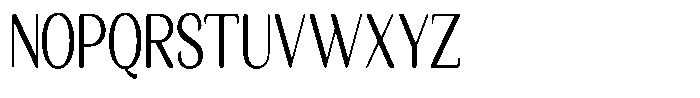 Seghan Elegant Round Condensed Font UPPERCASE