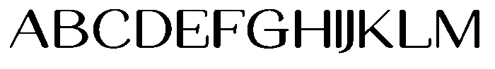 Seghan Elegant Round Expanded Font UPPERCASE