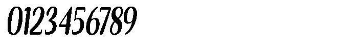 Seghan Elegant Round Extra Bold Condensed Slant Font OTHER CHARS