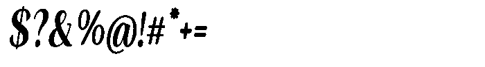 Seghan Elegant Round Extra Bold Condensed Slant Font OTHER CHARS