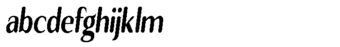 Seghan Elegant Round Extra Bold Condensed Slant FONT