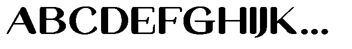 Seghan Elegant Round Extra Bold Expanded Font UPPERCASE