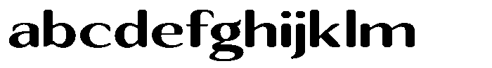 Seghan Elegant Round Extra Bold Expanded FONT