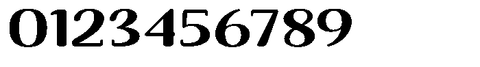 Seghan Elegant Round Extra Bold Extra Expanded Font OTHER CHARS