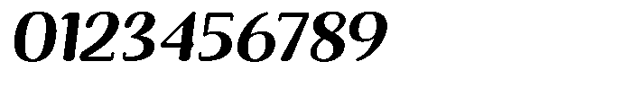 Seghan Elegant Round Extra Bold Semi Expanded Slant Font OTHER CHARS