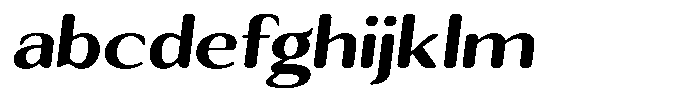 Seghan Elegant Round Extra Bold Semi Expanded Slant FONT