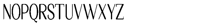 Seghan Elegant Round Extra Condensed Font UPPERCASE