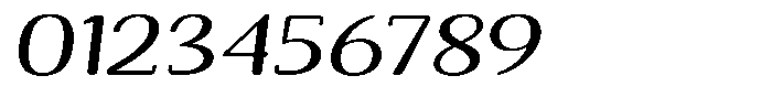 Seghan Elegant Round Extra Expanded Slant Font OTHER CHARS
