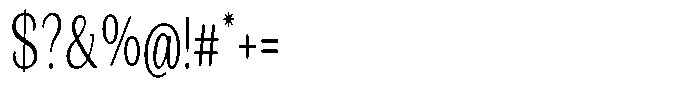 Seghan Elegant Round Extra Light Condensed Font OTHER CHARS