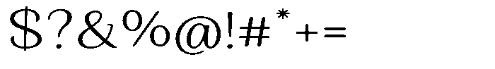 Seghan Elegant Round Extra Light Expanded Font OTHER CHARS
