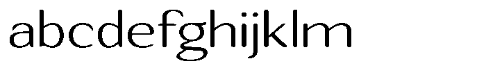 Seghan Elegant Round Extra Light Expanded FONT