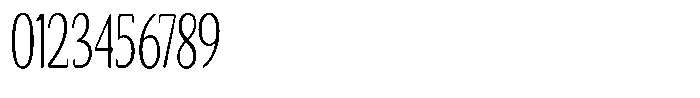 Seghan Elegant Round Extra Light Extra Condensed Font OTHER CHARS