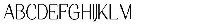 Seghan Elegant Round Extra Light Semi Condensed Font UPPERCASE