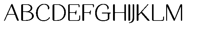 Seghan Elegant Round Extra Light Semi Expanded Font UPPERCASE