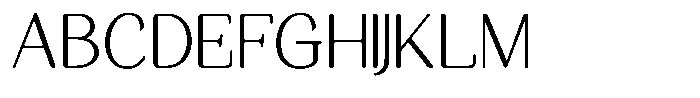 Seghan Elegant Round Extra Light Font UPPERCASE