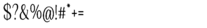 Seghan Elegant Round Light Condensed Font OTHER CHARS