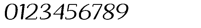 Seghan Elegant Round Light Expanded Slant Font OTHER CHARS
