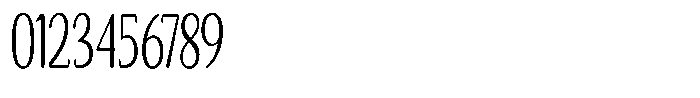 Seghan Elegant Round Light Extra Condensed Font OTHER CHARS