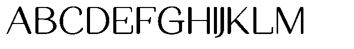 Seghan Elegant Round Light Semi Expanded Font UPPERCASE