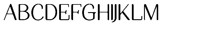 Seghan Elegant Round Light Font UPPERCASE