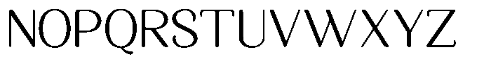 Seghan Elegant Round Light Font UPPERCASE